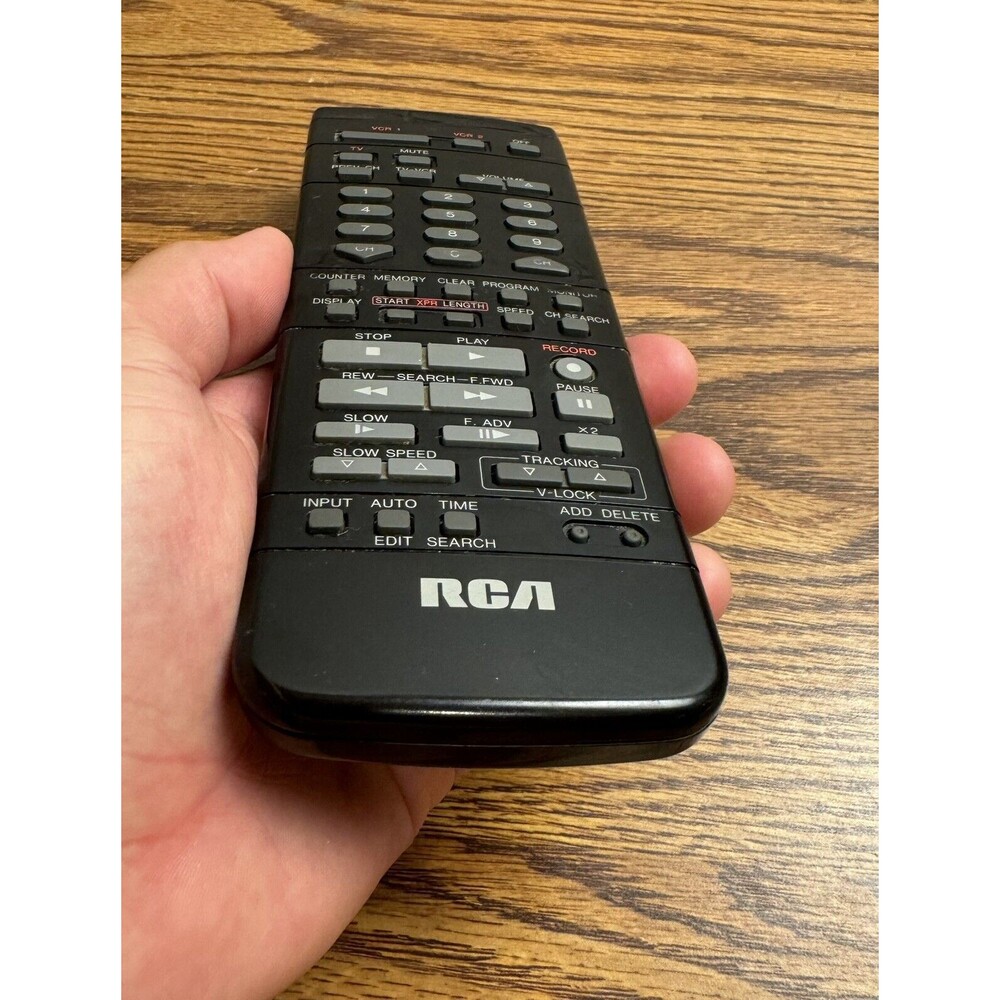 RCA UM-3, IEC R-6 Remote Control Black, Clean, Tested & Working - Picture 7 of 7